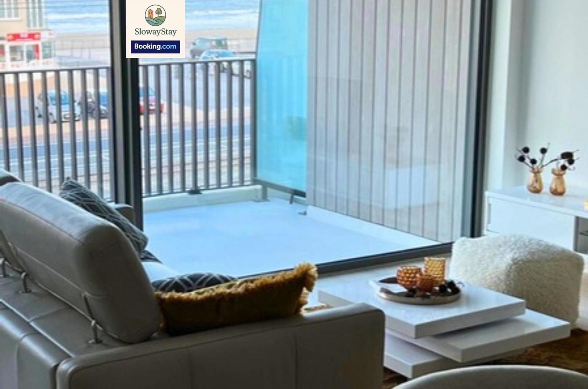 Elegant One Bedroom Apartment With Sea Views & Pool By Slowaystay Serviced Accommodation & Short Lets Oostende Kültér fotó
